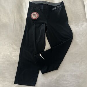 Nike Pro Olympic Black Leggings